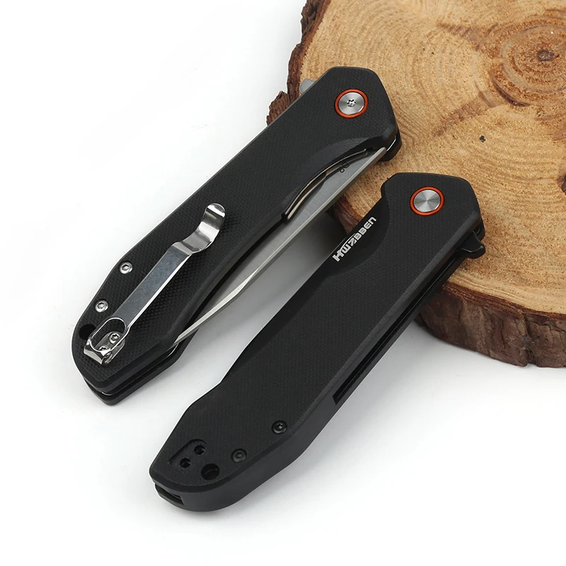 OEM Folding knife D2 Steel G10 Handle High hardness Camping Survival  Pocket Knife