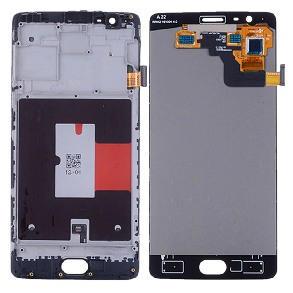 100% Tested For Oneplus 3 LCD Display Touch Screen With Frame Assembly For One Plus 3 A3000 A3003 LCD Screen Display Replacement