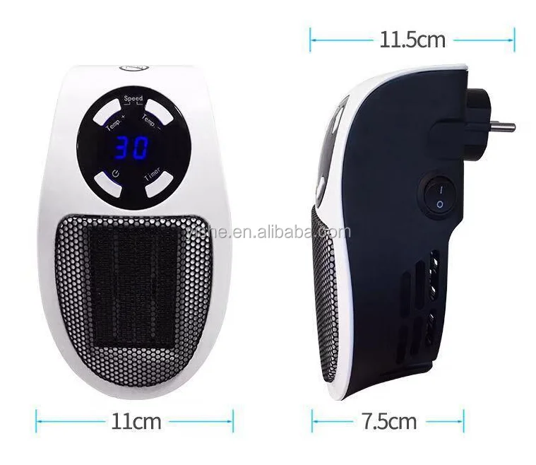 2020 Amazon Hot New Mini Heater Machine China Manufacturer Room Mini 500W Plug Electric Fan Heater Winter Personal Warmer