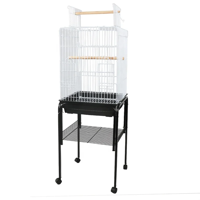 Yuanyang Pet Products Double Stack Large Breeding Bird Parrot Cages With Wheels