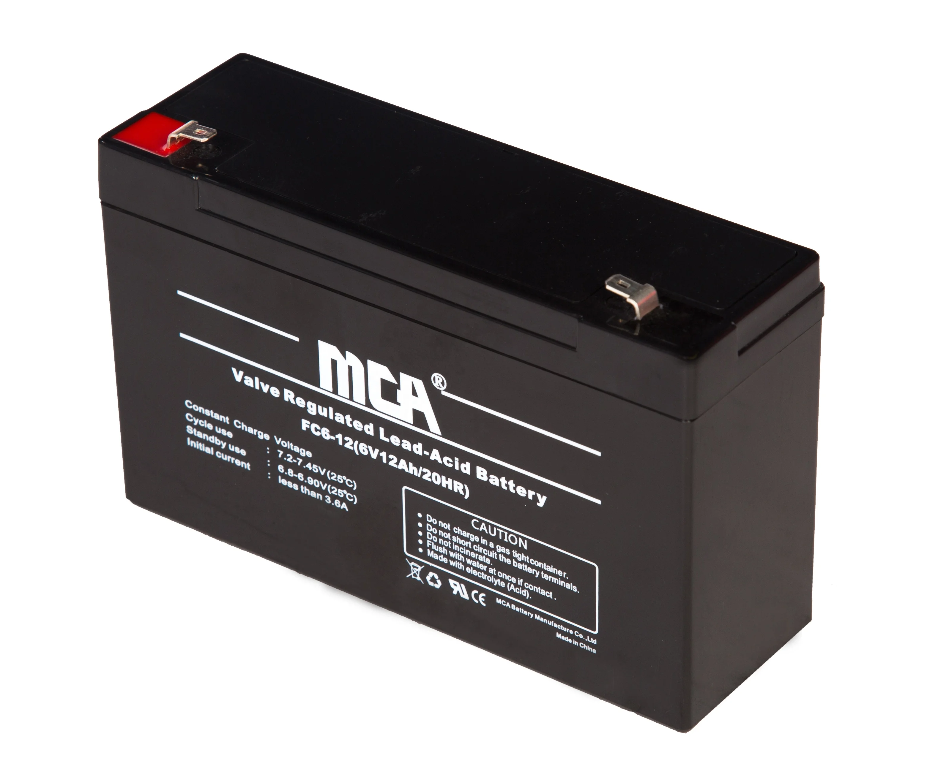 New tech solar lead acid agm 12v 7.2ah inverter ups battery positive plate of lead acid battery