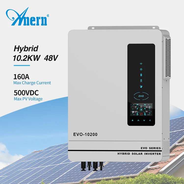 Anern 10kva 11kw solar inverter with mppt 10kw solar inverter solar power system for home