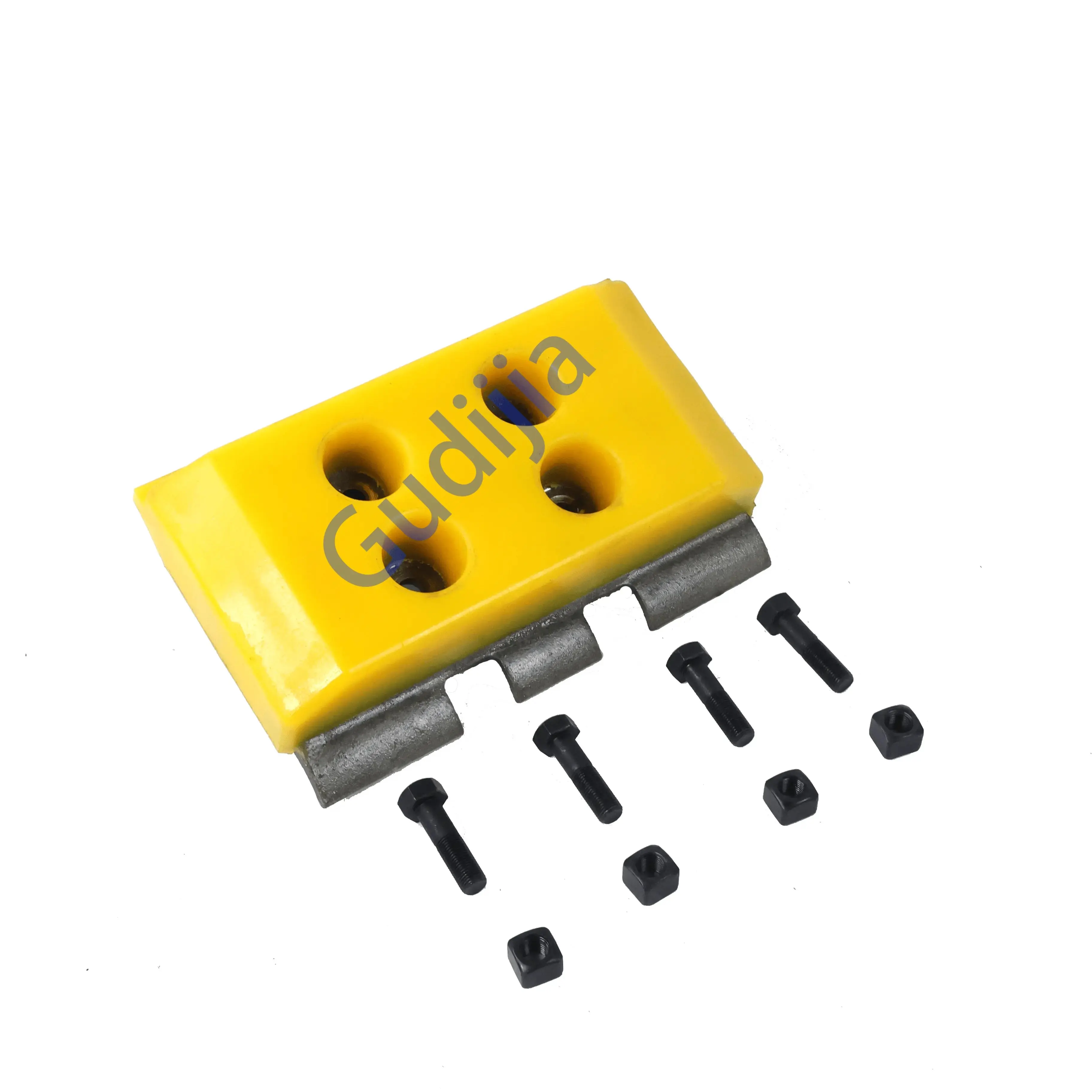 Split Yellow Polyurethane Track Plate for Milling Machine Machinery Parts
