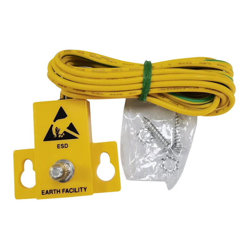 Antistatic Point ESD Grounding Plug/esd EU earth bonding plug/ESD earth facility