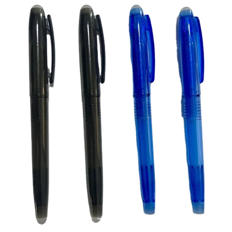 Multifunctional wholesale plastic ballpoint erasable gel ink pen