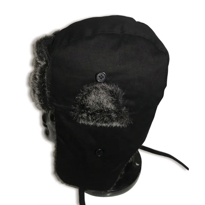 Оптовая продажа, зимняя шапка в русском стиле с логотипом на заказ, новый дизайн, интересная русская зимняя шапка из искусственного меха животного