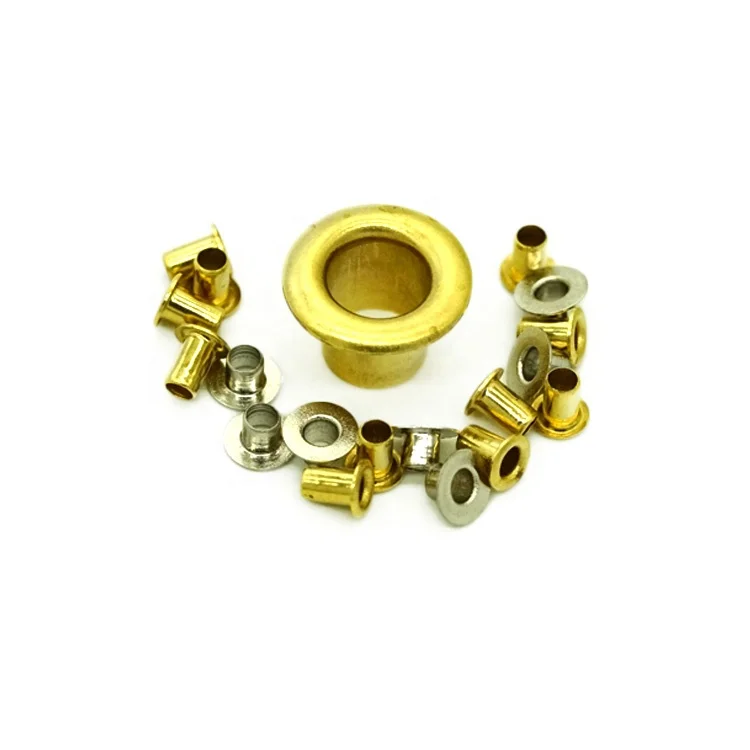 factory wholesale 1.5mm 2.3mm 3mm copper brass eyelet pcb rivet