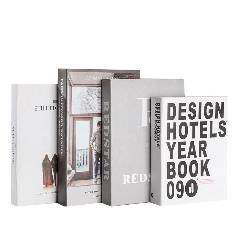 Decorative Book Printing Hardcover  Book High Quality Small MOQ Customized Printing Low Price