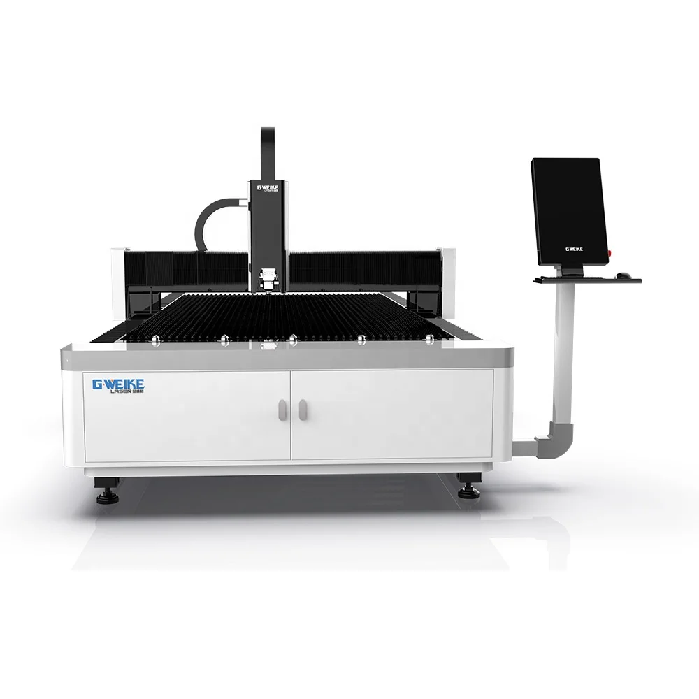 Gweike 3050*1550mm 1000W 3000W Fiber Laser Cutting Machine for Metal Factory Price