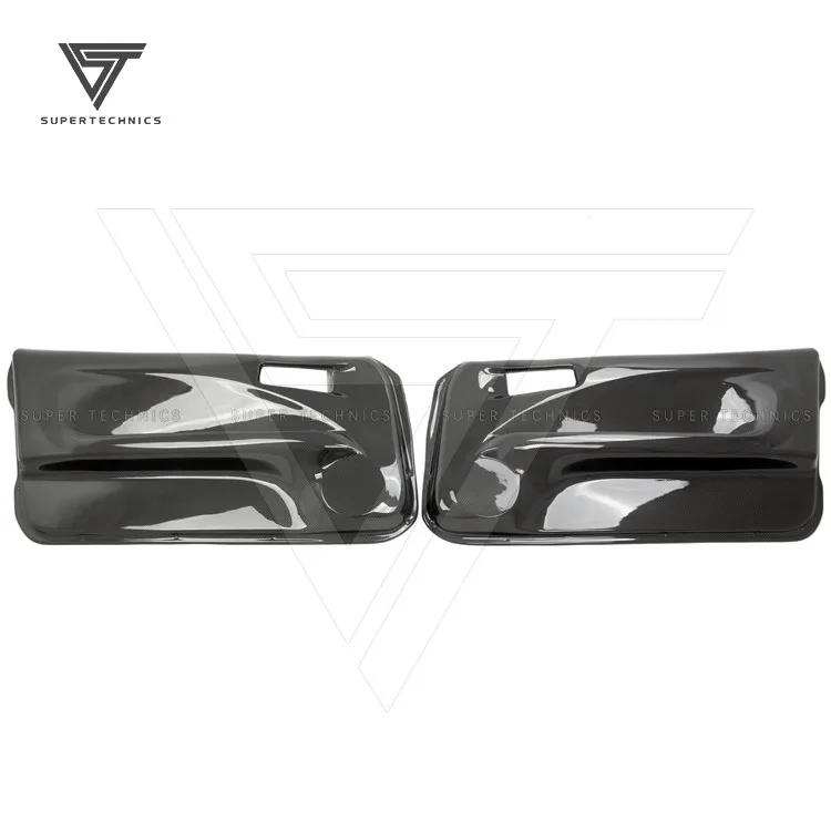 Carbon Fiber Inner Door Card For Nissan S13 180sx 200sx Ca18 1988-1993