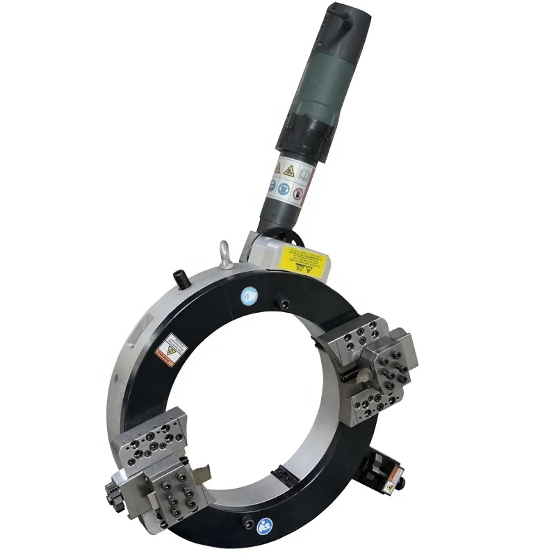 Large Diameter Pipe Cutter Steel Pipe Cutting and Beveling Machine with External Clamp