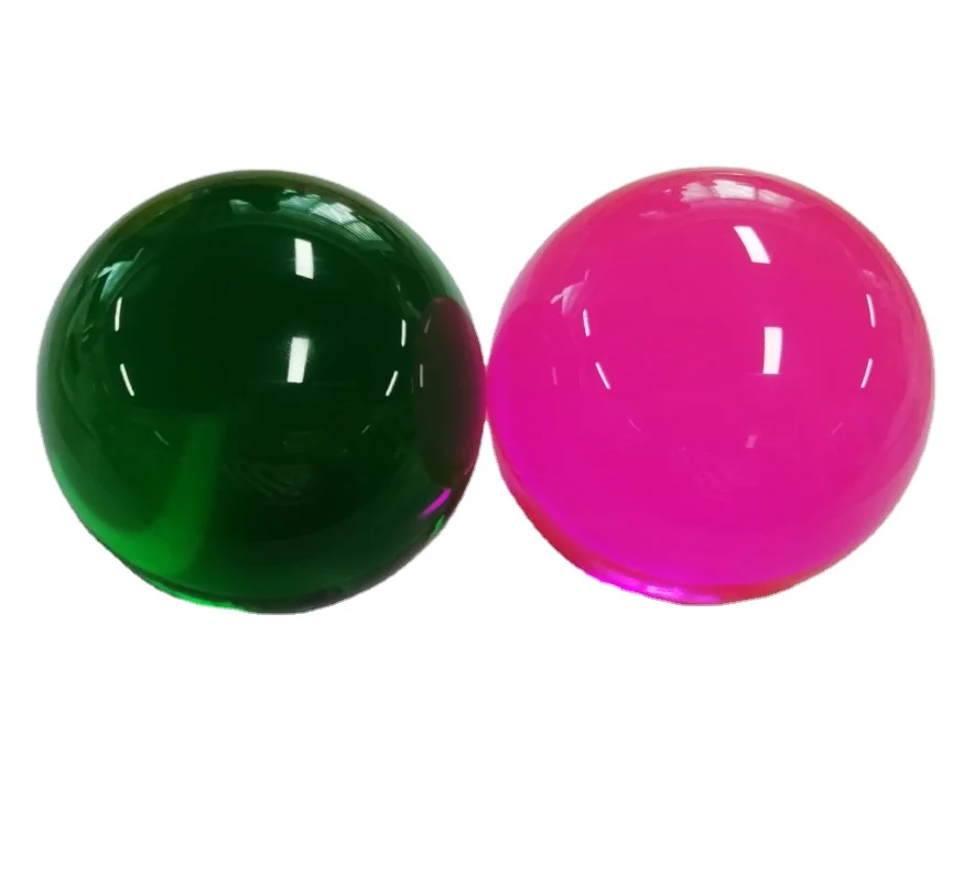 Resin ball  50mm acrylic ball red green blue resin sphere solid color acrylic ball