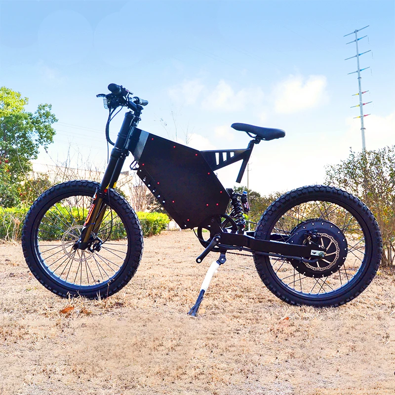 New listing 72v 5000w electric hybrid bike 26*2.6 mountain fat tire ebike motorcycle