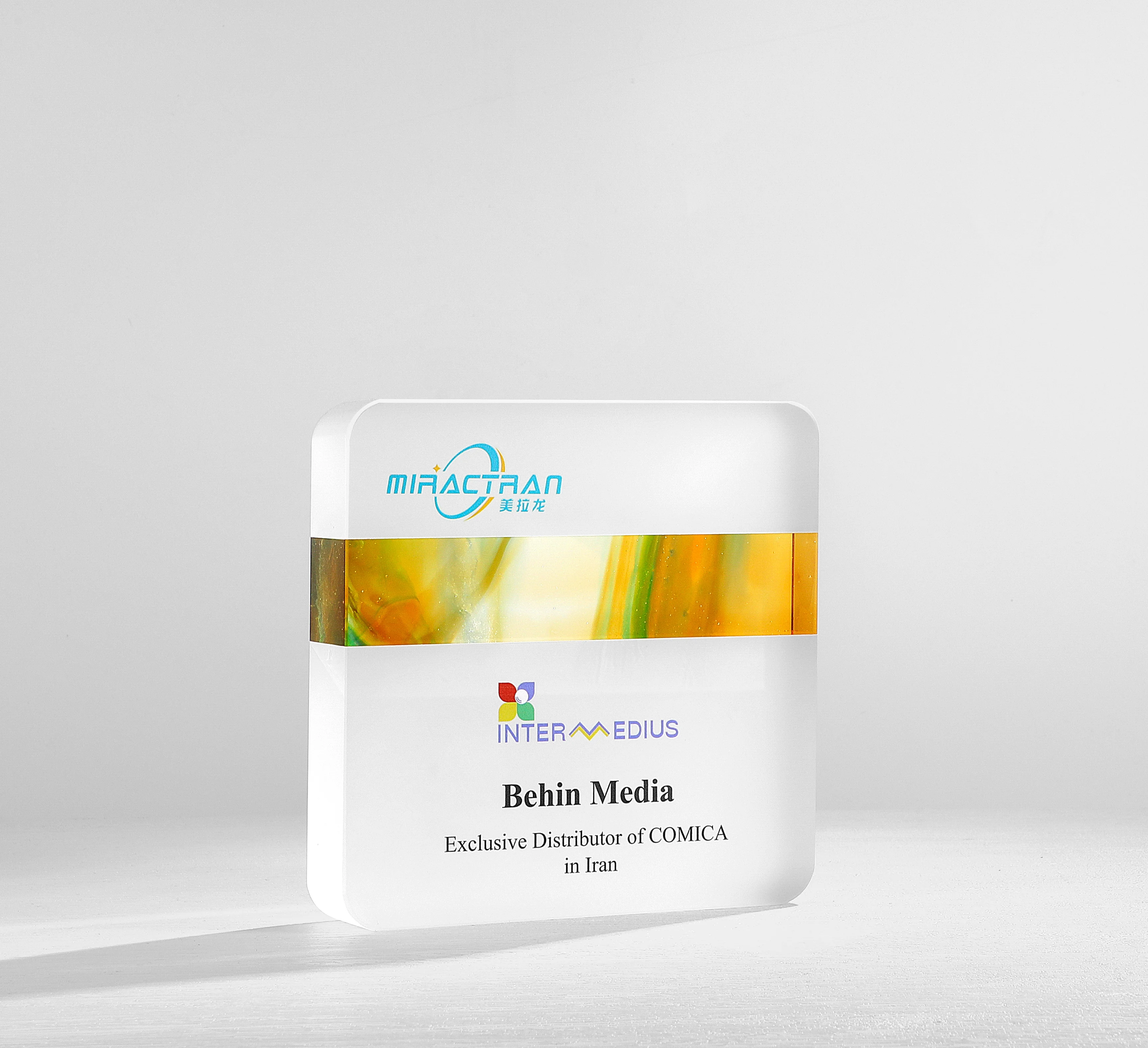 New Design hot sale customized crystal plaque glass engraving personality custom crystal trophy award