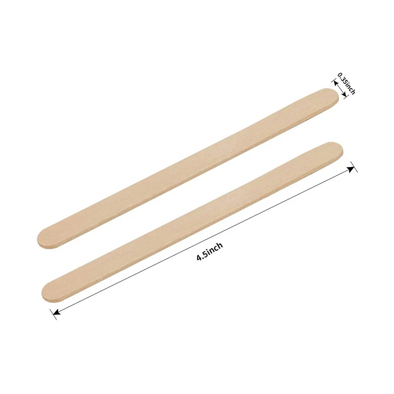 
 114mm Rounded Edge Ice Cream Sticks Ice Cream Sticks Art And Craft Gold Ice Cream Sticks  