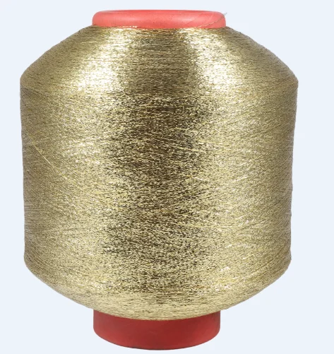 High quality MX-Type Lurex Metallic Yarn Brazil Mexico 12mic 2*30D polyester /nylon  RAINBOW COLORS for sweaters