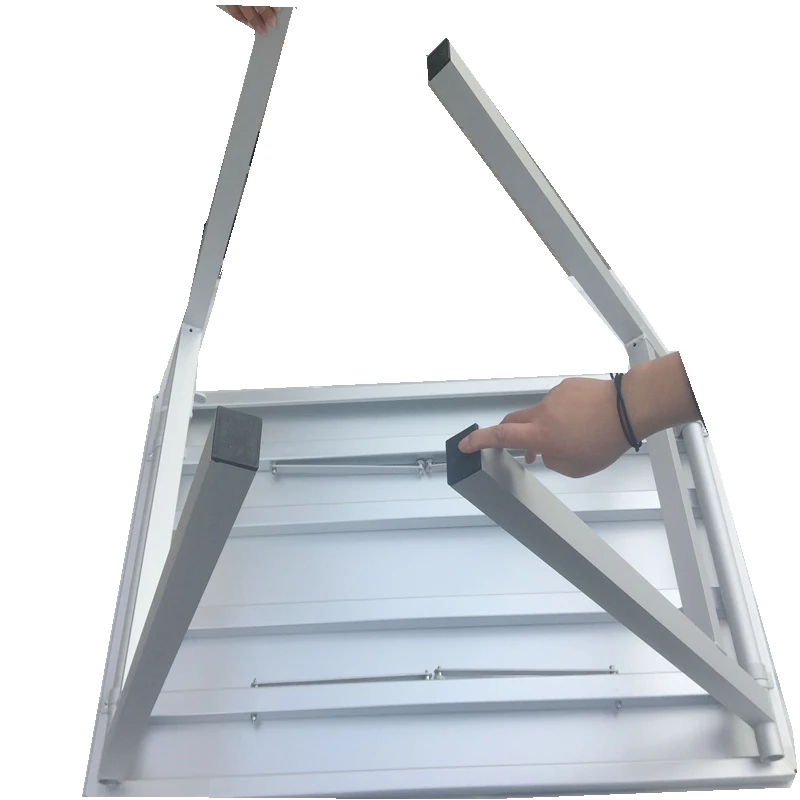 Verified OEM & ODM Factory Customized Portable Folding Dining Table, Kitchen Table Space Saving Dinner Table