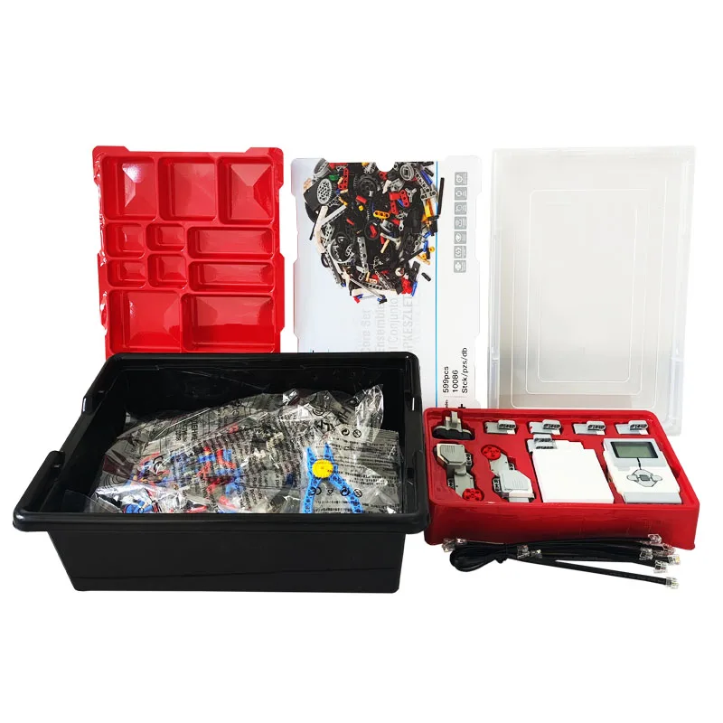 EV3 ROBOT TOY HIGH-TECH INTERLOCKING DIY ELETRONIC PROGRAMMABLE ROBOTICS KIT EDUCATION 45544 45560 BUILDING BLOCKS BRICKS SET