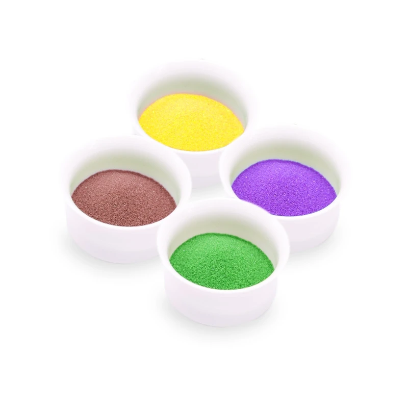 Decorative landscaping dyeing color sand multi-color optional colors can be customized