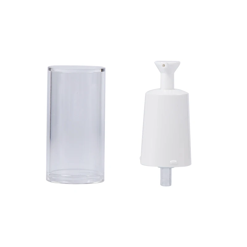 Cream Pump External Spring Bottle Heads Simple Cover External Spring Lock Emulsion Pump