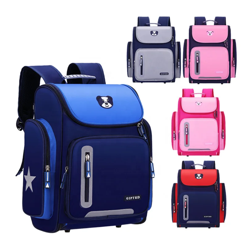 2022 Custom Wholesale Sublimation Students Book bags Schoolbag Bookbag Children Kids Boy Girls School Backpack Bag School Bags