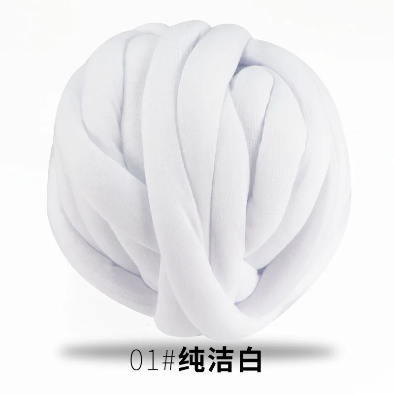 Dimuni Wholesale Price Super Soft Velvet Chunky Tube Yarn Giant Tube Yarn