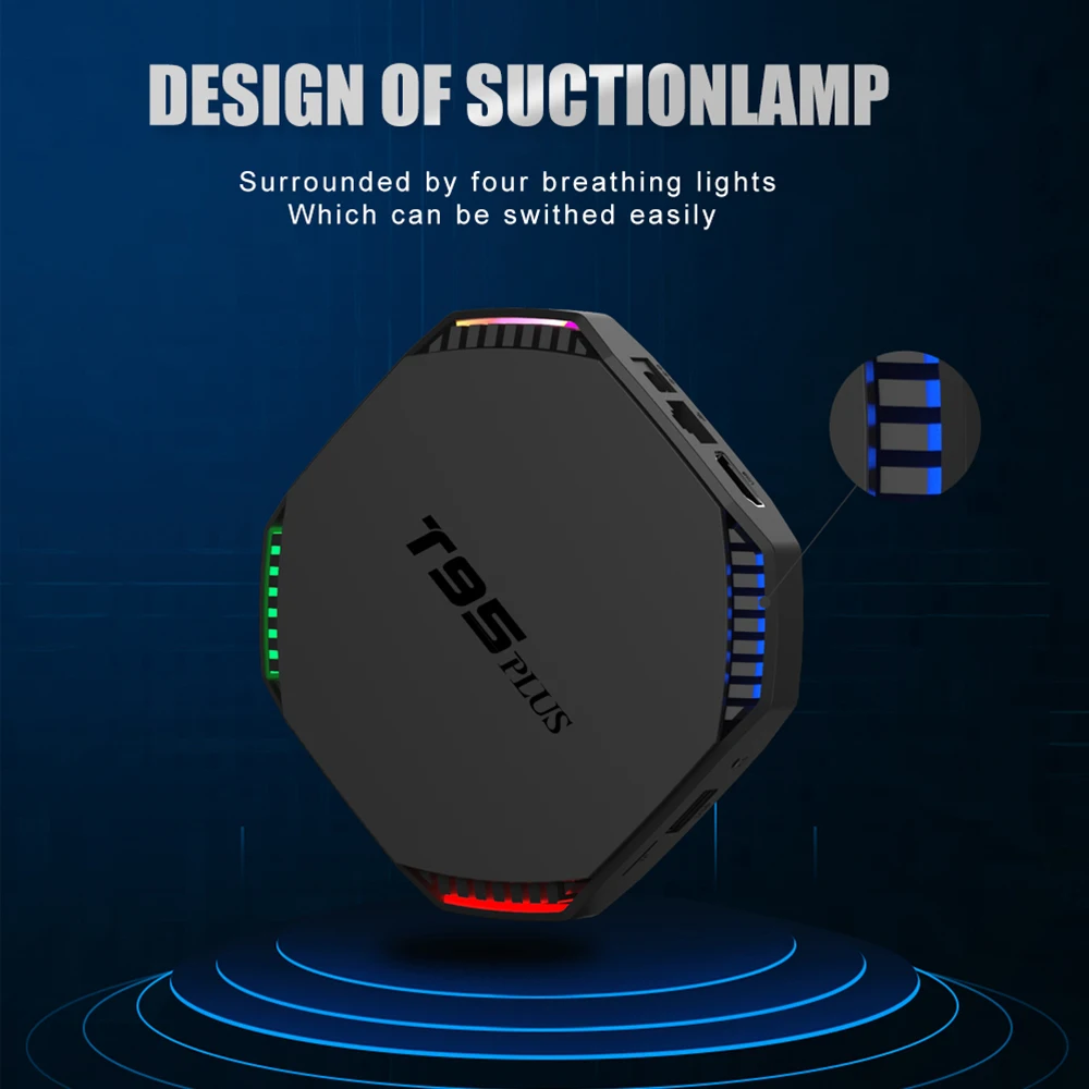 Android 11 0 T95 plus RK3566 4 ГБ 8 RAM 32 Гб 64 ROM 2 4G/5G WiFi телеприставка для smart