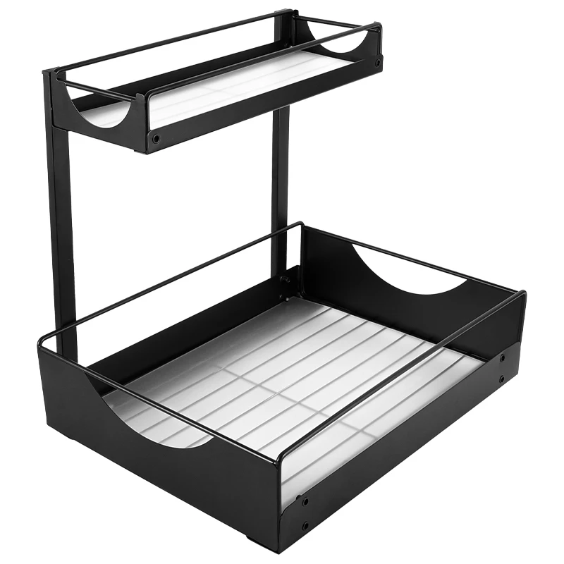 Custom-Made Stainless Steel Fruit Basket Kitchen Drawer Tool and Seasoning Basket for Organizing and Serving Dishes