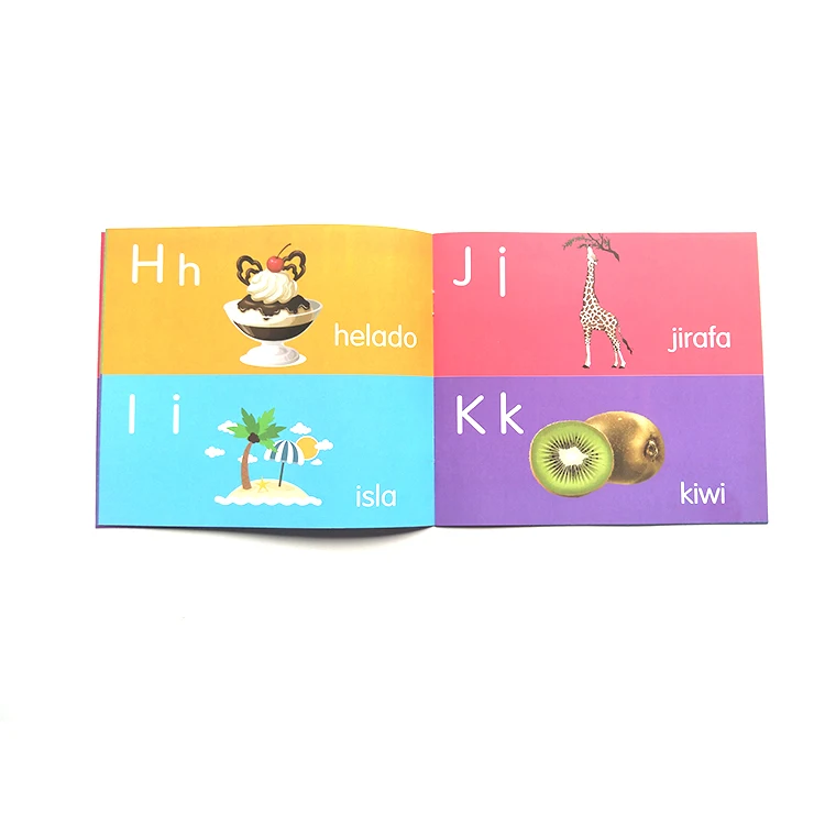 OEM preschool softcover pocket book for kids french children story book printing