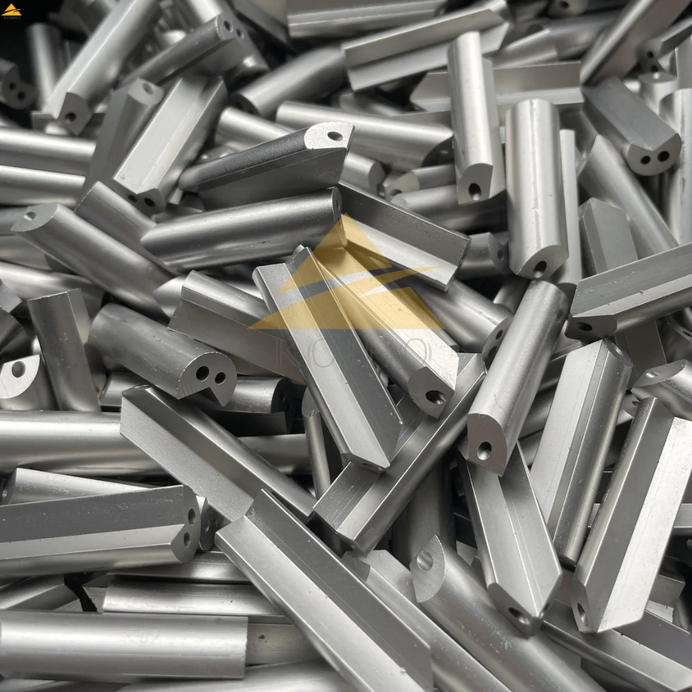 High quality tungsten carbide wear-resistant parts tungsten carbide pins cemented carbide parting tool tips bushings valve balls
