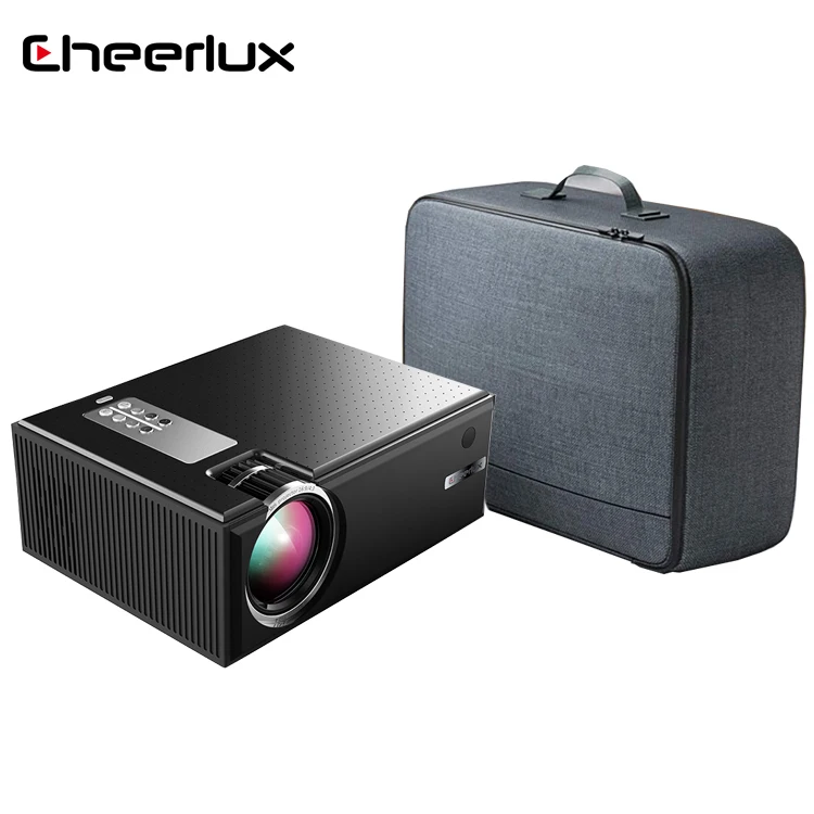 Hot Sale C8 native 1280*720p Portable Mini Small Digital Game Video Film LCD Projector for Gift Home