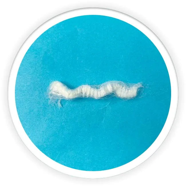 
high level of modacrylic fiber 2D 51mm specification for spinning 