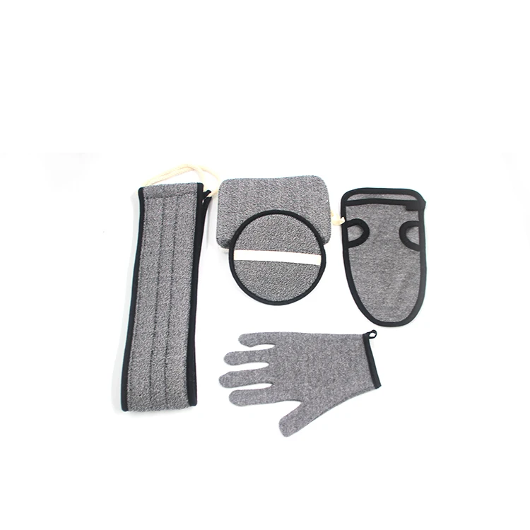 Unbelievable Low Price Viscose Rayon Bath Towel Exfoliating Power Peeling Scrubber Gloves