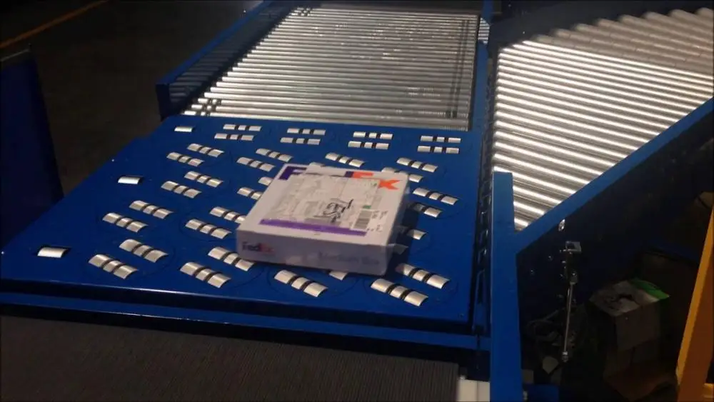 Hi-speed Swing Wheel Sorting Conveyor /modular Roller Belt Conveyor