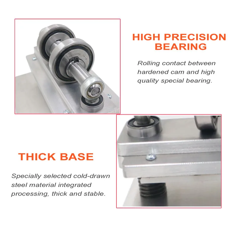 Leather Press Manual Die Cutting Machine Hand Press Cutter Tool Feeding Width15cm for Leather Work DIY Stamping Cutter Pattern
