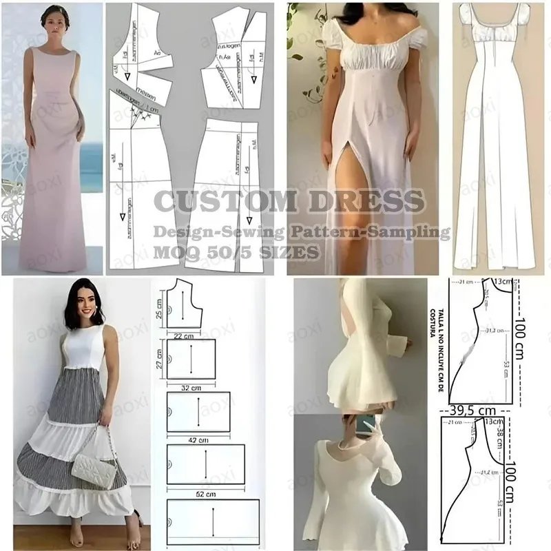 Apparel Design Services High Quality Clothing Vendors Factory Luxury Manufacturers Custom Boutiques Vestido Casual Women Dress