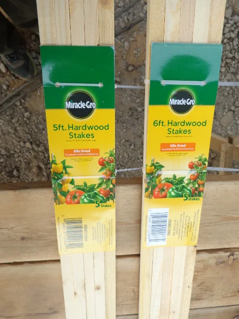 Hot selling Wooden Garden plant support Stakes Ground Stakes Hardwood Stakes for commercial use