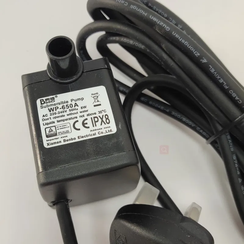 UKCA Certificated High Pressure Flow rate 650L/H  170GPH 8W micro water pump for garden magnetic waierpump