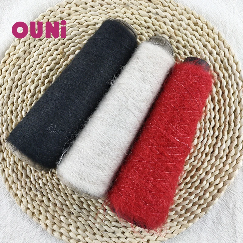 Manufacture yarn price natural  soft  fleecy  4.5 Nm 59% high  rate  alpaca 25%acrylic 15%nylon 1%spandex yarn  small order