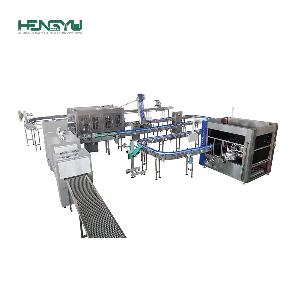 Hengyu factory price 18-18-6c water bottling machine for sale/2000bph bottle water production line/auto line filler for water