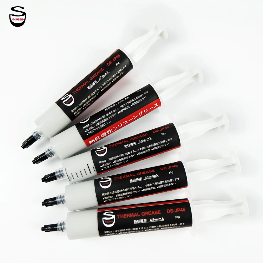Hot selling grey thermal silicone grease thermally paste compound for CPU