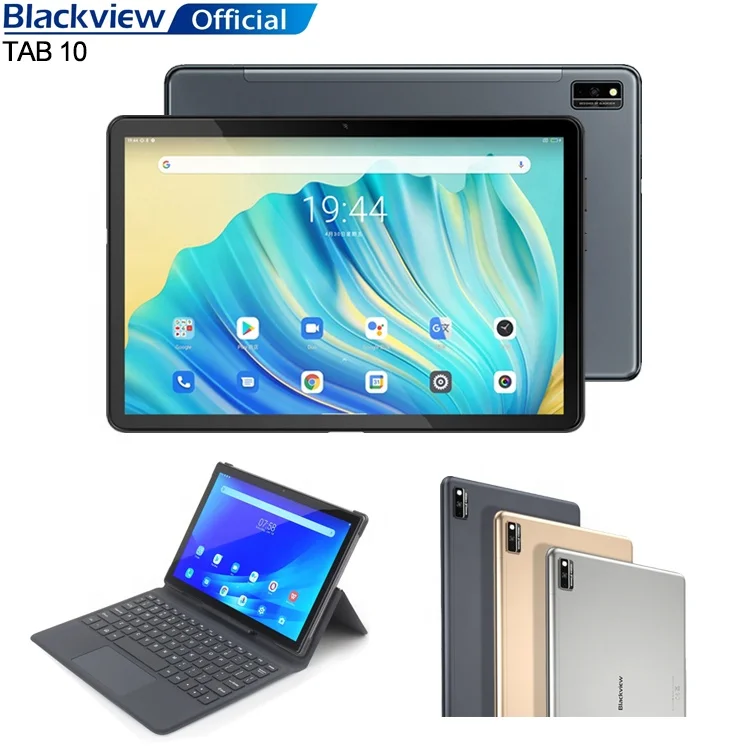 Blackview Tab 10 Android 11 Octa Core 4GB 64GB 13.0MP Wifi 7480mAh Dual Sim Kids 10.1 Inch Tablets Mobile Phones Tablet Pc
