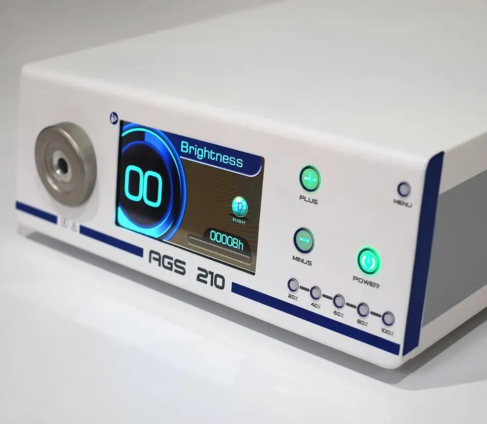 
Medical 120w led light source endoscope fiber optic light source and power meter with light source 