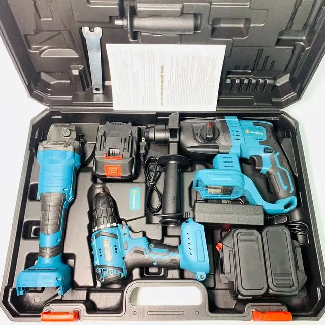 Electric Rotary Hammer Drill Brushless Cordless  Drill