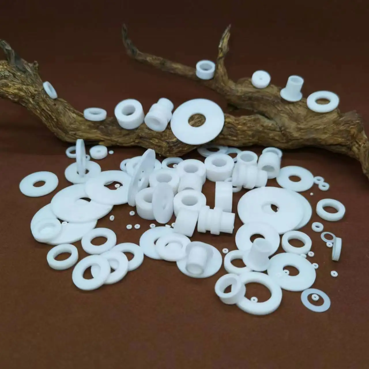 Widely used nylon sleeve custom colorful  nylon washer plastic bushing