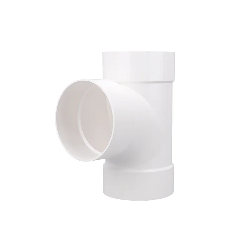 Factory production and sales can be customized size plastic pvc pipe fitting y tee pip connection fitting water