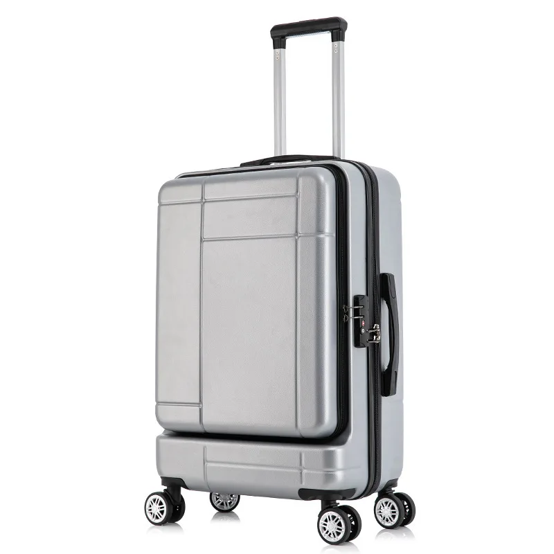 YX16816 YoiXin 20 inches 24 inches Luggage Sets Matte TSA Passwords Lock Trolley Luggages With Front Opening Suitcases
