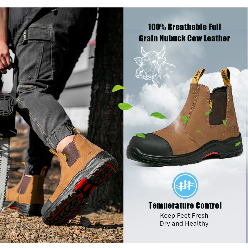 Work sfety boot service shoes Australian CAT safety shoes