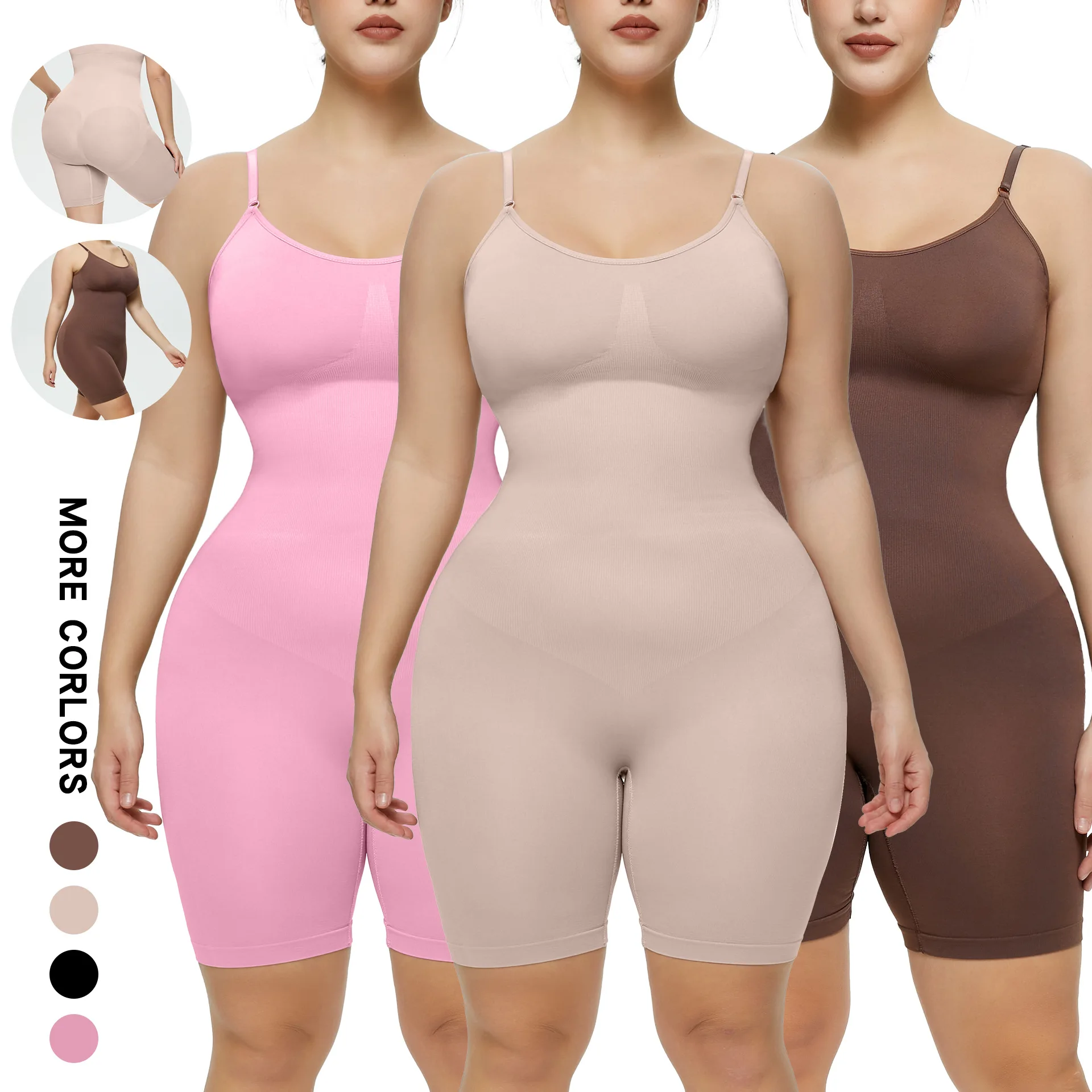 Belly Shaper for Women Colombian Shapers Plus Size Post Surgery Shapewear Wholesale Spandex Body Shaper Colombianas Reductoras