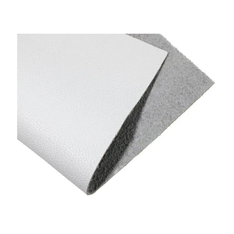 
Buy custom smooth soft regenerated pu synthetic leather fabric for modern sofa and seat 